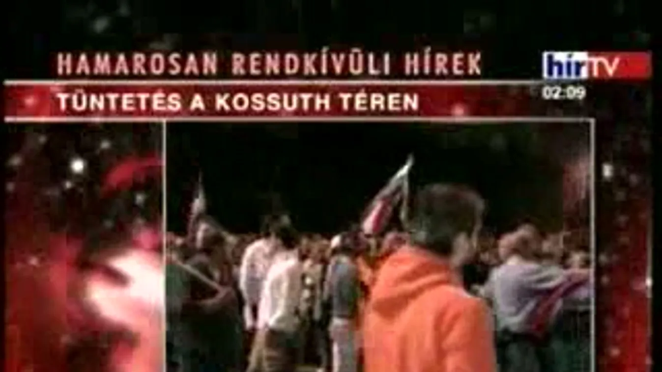 Kossuth téri demonstráció szeptember 18 2 óra