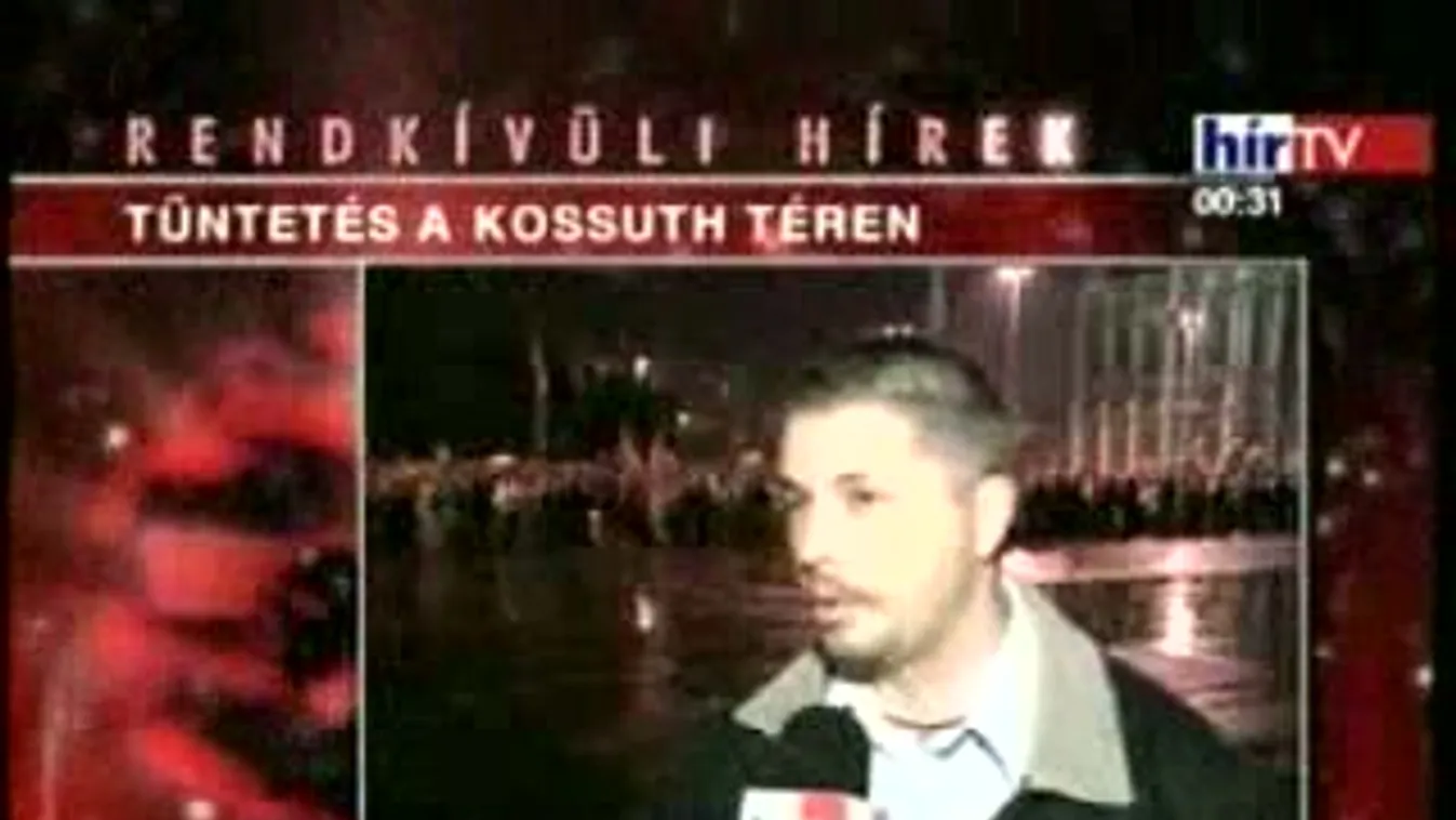 Kossuth téri demonstáció szeptember 18 0.30