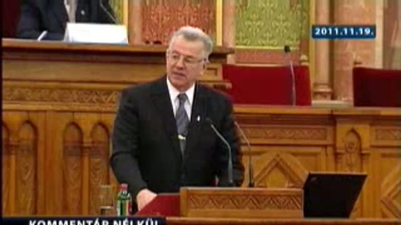 Schmitt Pál a Tudomány Világfórumán - Kommentár nélkül