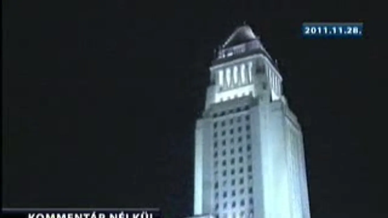 Bankellenes tüntetés Los Angelesben - Kommentár nélkül