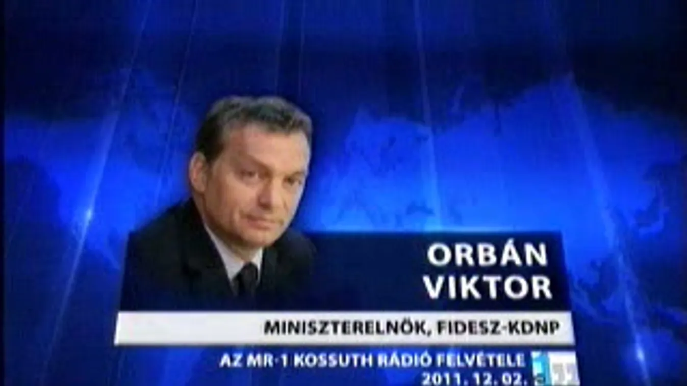 Híradó 13 óra - 2011. 12. 02.