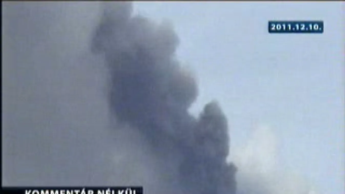 Kitört a Gamalama tűzhányó Indonéziában