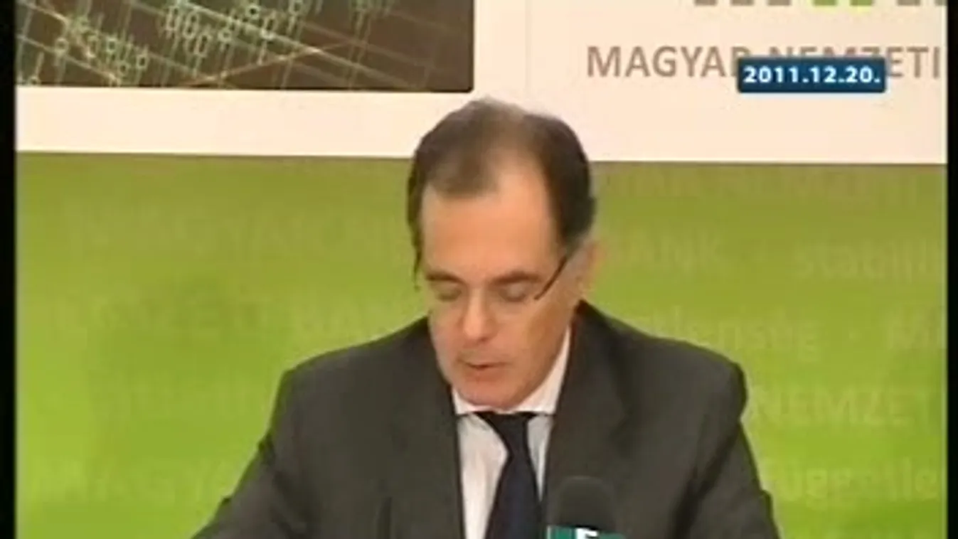 Az MNB keresztbe tesz a gazdasági növekedésnek? - Kommentár nélkül - 2011. 12. 20.