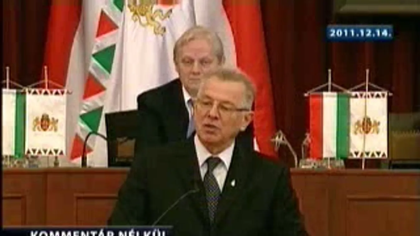 Schmitt Pál a zöld könyvről - Kommentár nélkül