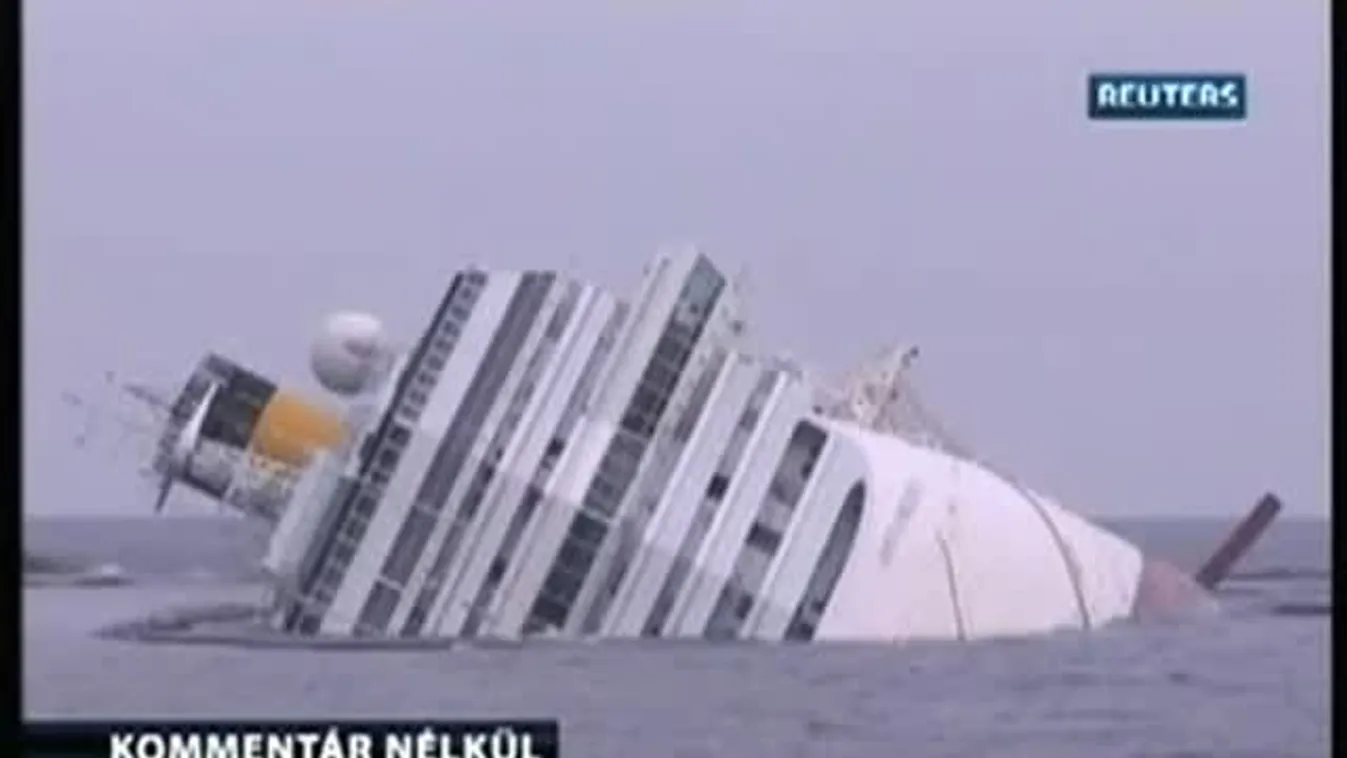 Munkálatok a Costa Concordián – Kommentár nélkül