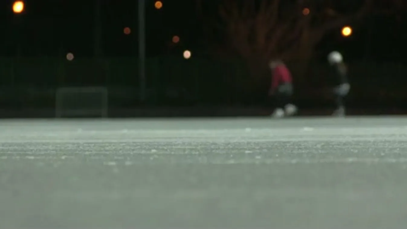 Életképek a jégen