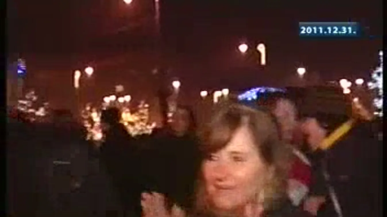 Szilveszteri utcabál Debrecenben – Kommentár nélkül