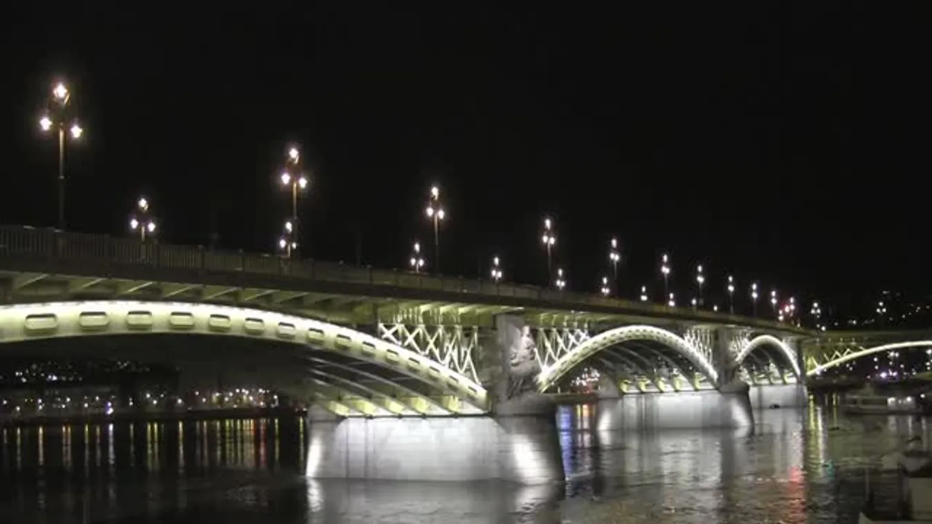 Éjszaka a Margit hídon