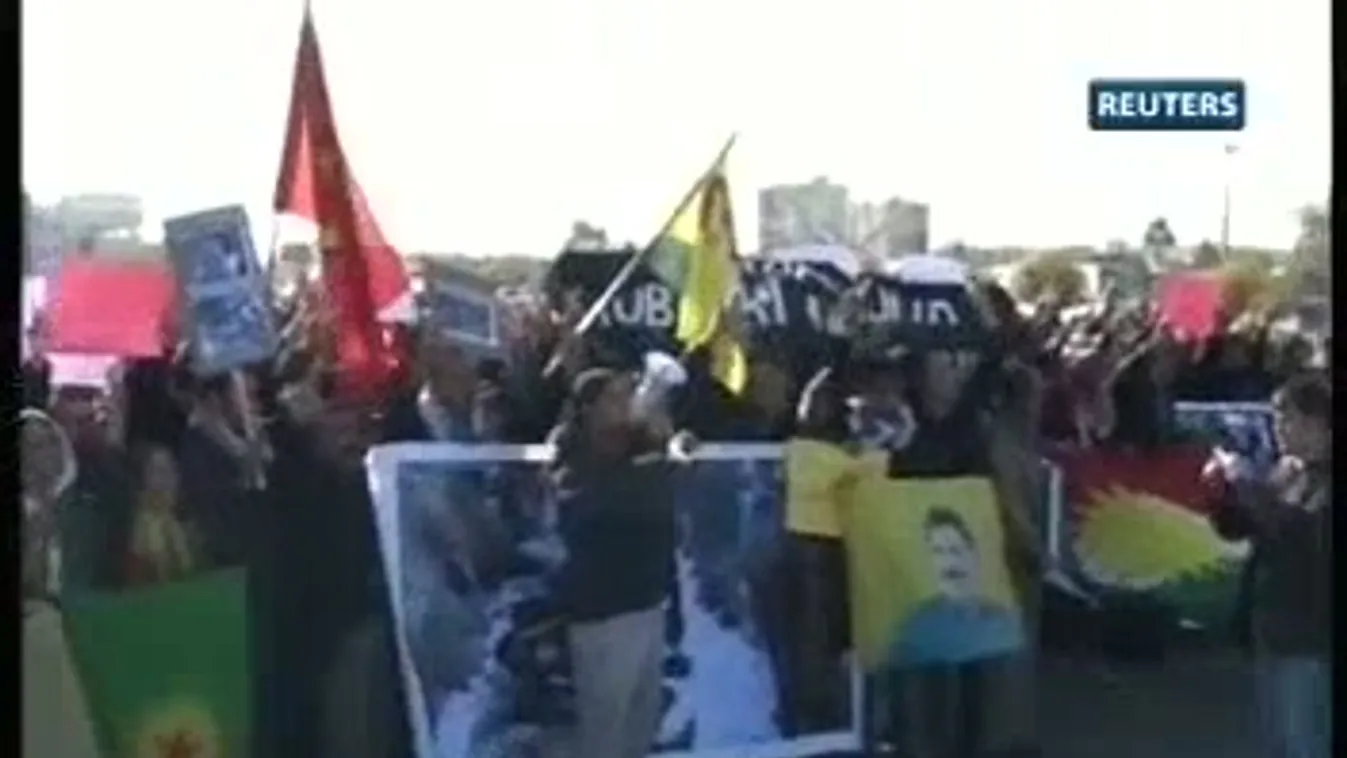 Iraki kurdok tüntetése – Kommentár nélkül
