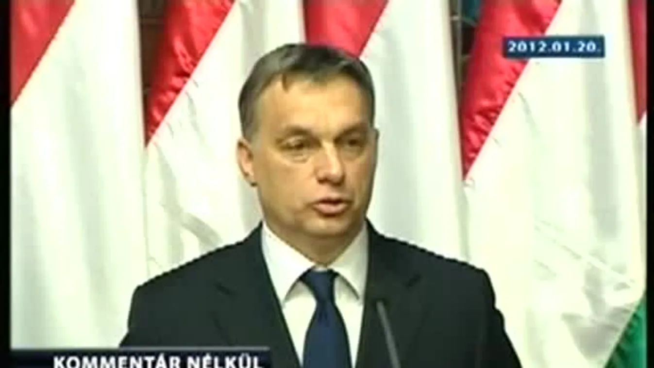 Orbán Viktor az IMF-hitelről…