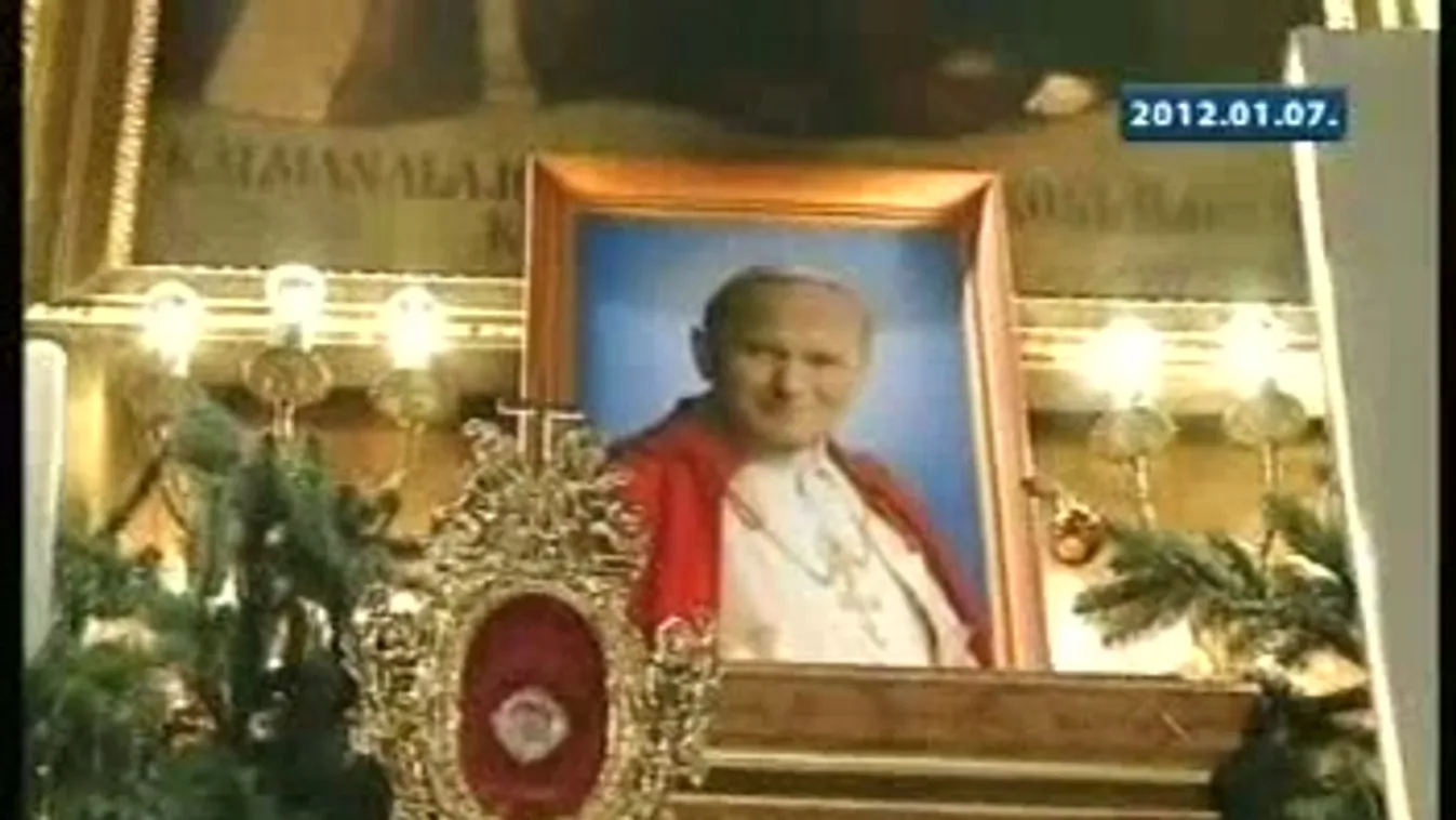 II. János Pál pápa ereklyéinek bemutatása, Jászapáti – Kommentár nélkül