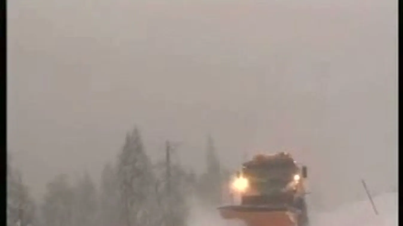 180 km/órás szél és hóvihar