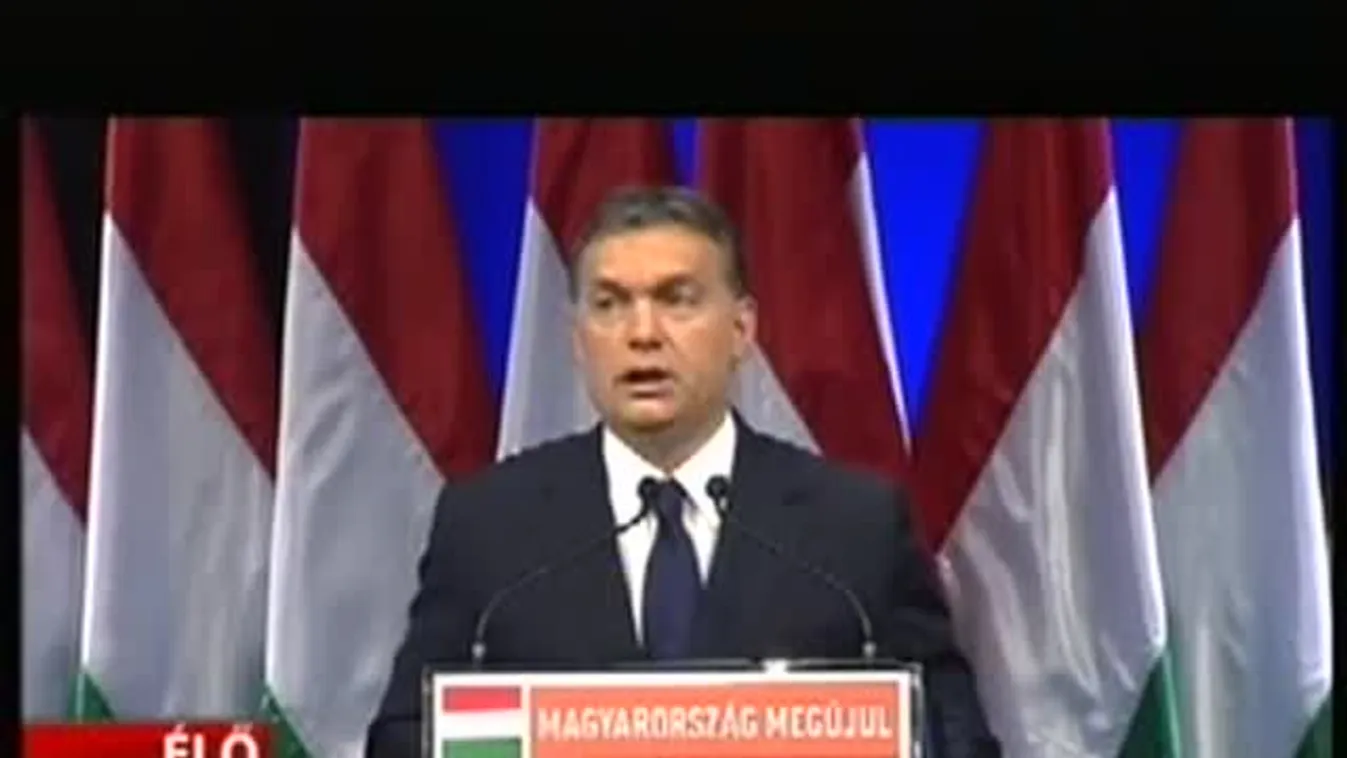 Orbán Viktor évértékelő beszéde