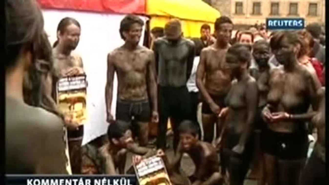 A bikaviadalok ellen tüntettek – Kommentár nélkül