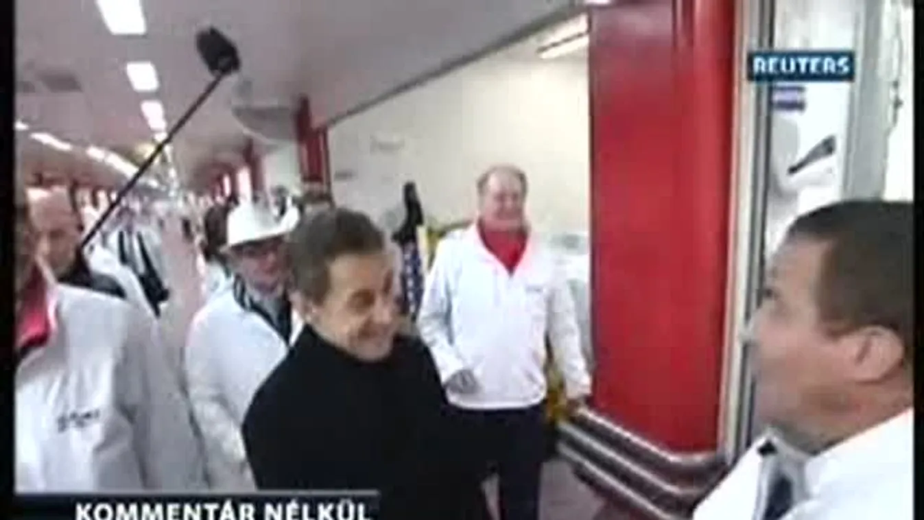 Húspiacon az elnök – Kommentár nélkül