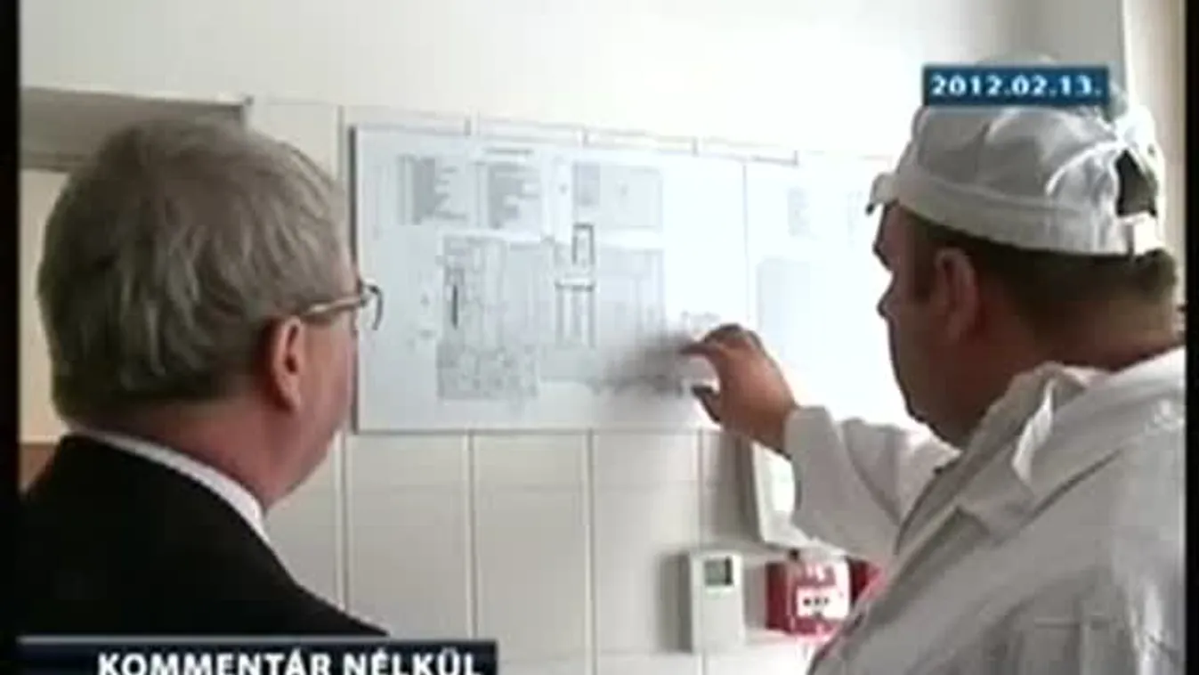 Fazekas Sándor a lajosmizsei nyúlfeldolgozó üzemben – Kommentár néklül