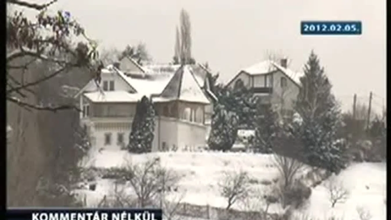 Hóhelyzet Magyarországon – Kommentár nélkül