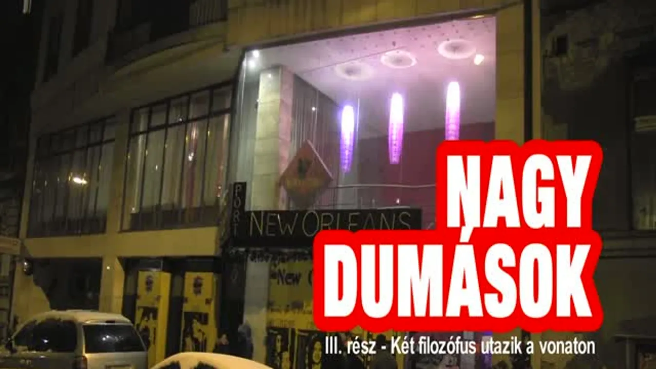 Két filozófus utazik a vonaton