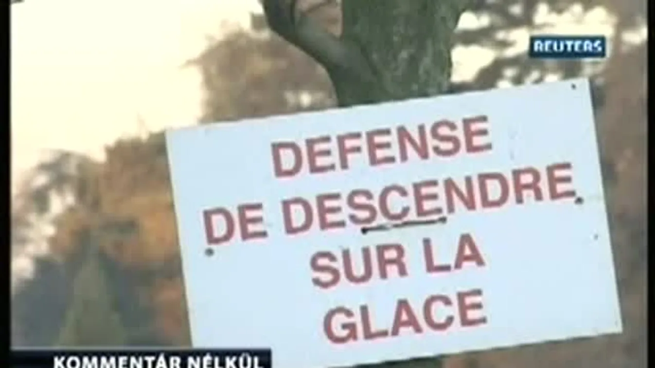 Fagy Franciaországban – Kommentár nélkül