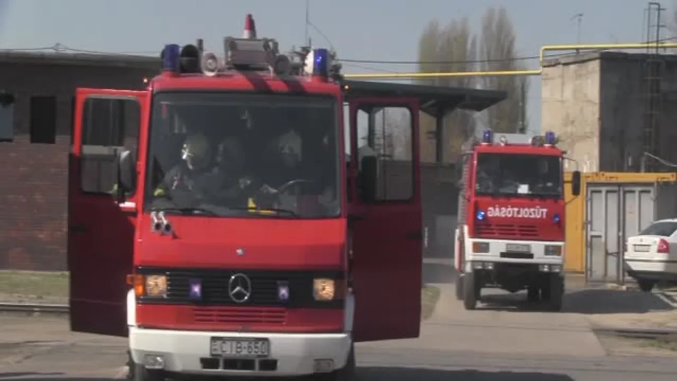 Lángok csaptak fel a MÁV egyik mozdonyában