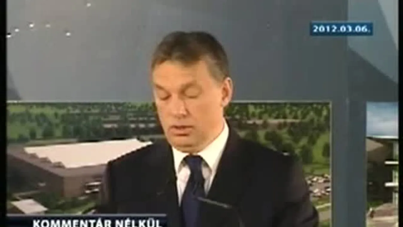 Orbán Viktor a Knorr-Bremse átadási ünnepségén