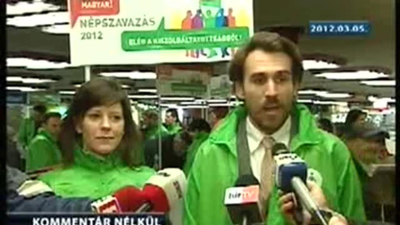 Az LMP népszavazást kezdeményez – Kommentár nélkül