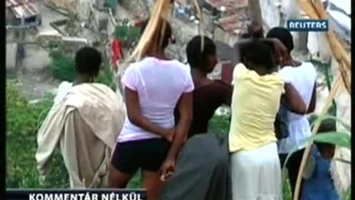 Földcsuszamlás Haitin