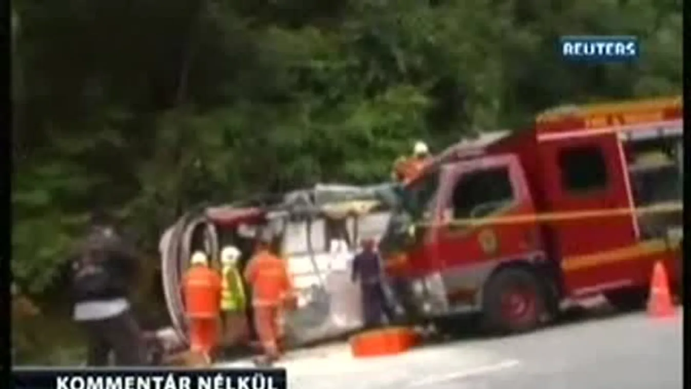 Buszszerencsétlenség Malajziában