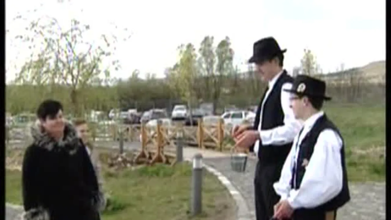 A vízágyú is előkerült húsvéthétfőn