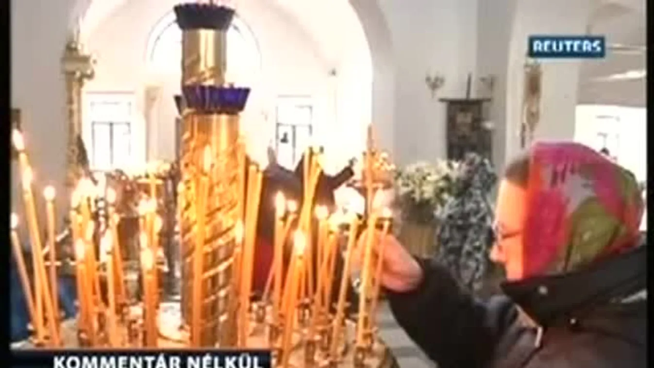 Húsvéti tojások megáldása – Moszkva