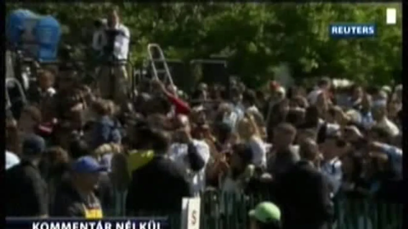 Hagyományos tojáshajtó verseny a Fehér Ház kertjében