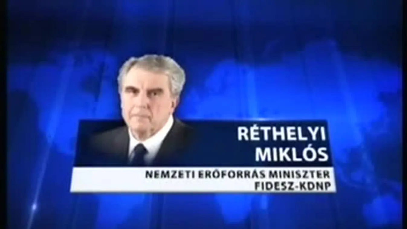 Lemondott Réthelyi Miklós