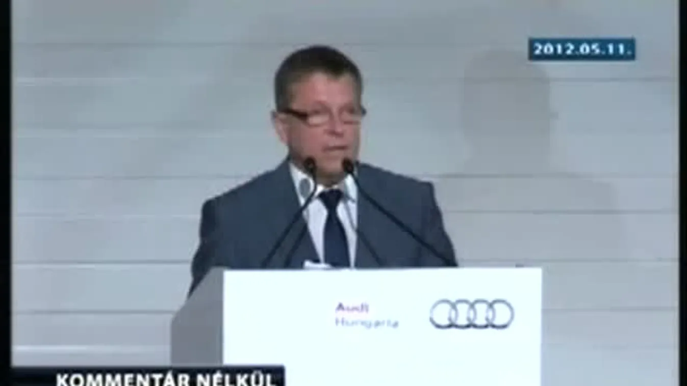 Bokrétaünnep az új győri Audi-gyárban