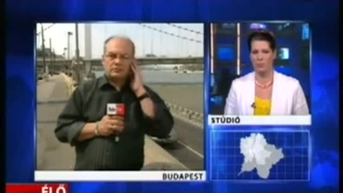 Az Erzsébet hídról ugrottak a Dunába – keresik a fiatalt