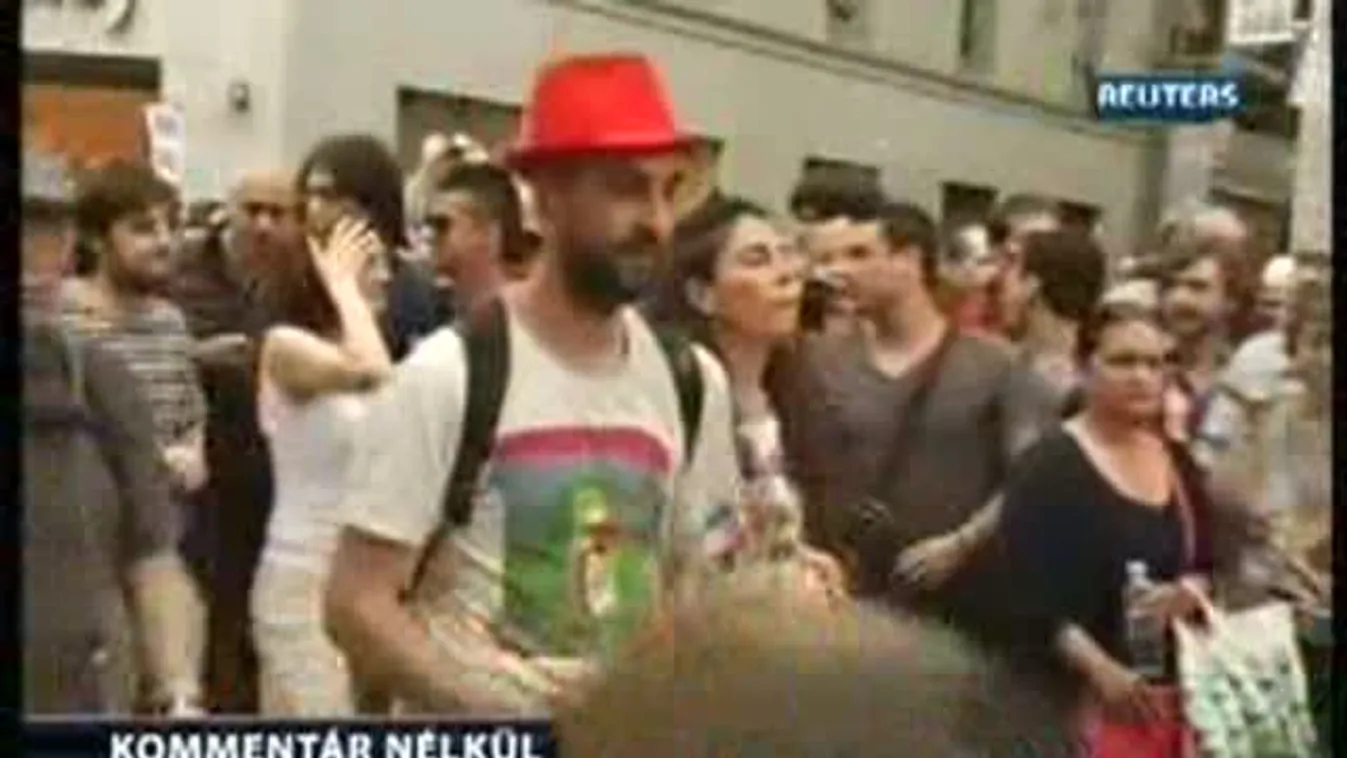 A megszorítások ellen tüntettek Spanyolországban