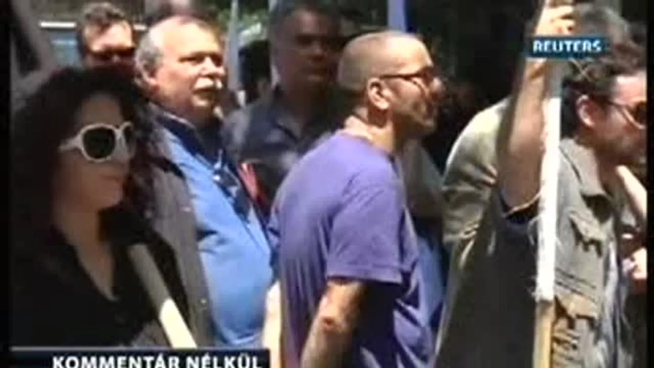 Újságírósztrájk Görögországban