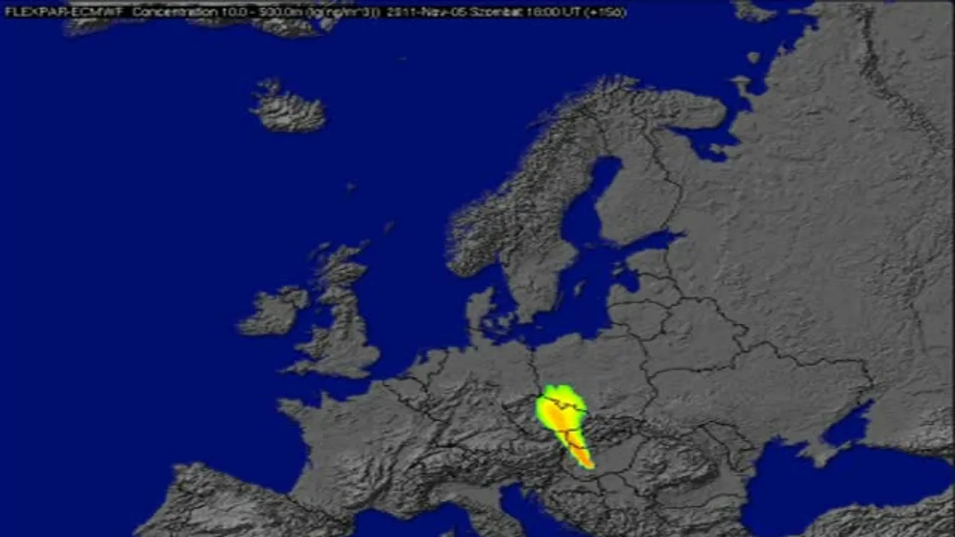 Fáklyadiagram - ipari katasztrófák előrejelzése esetén