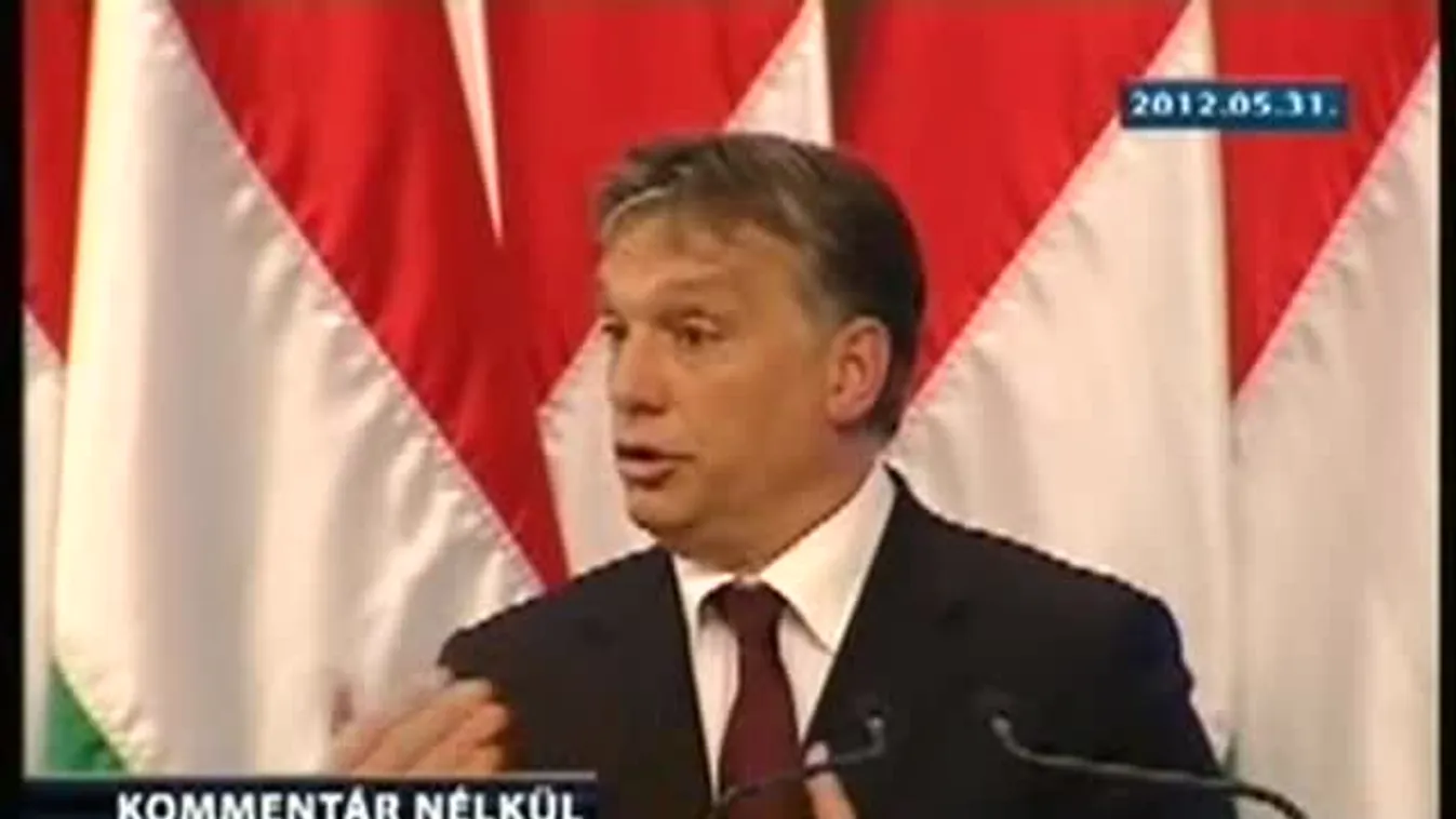 Orbán Viktor a kormány két évéről