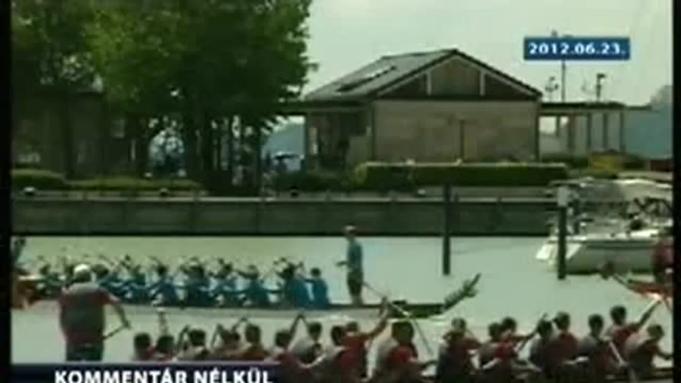 Sárkányhajó roadshow Balatonfüreden