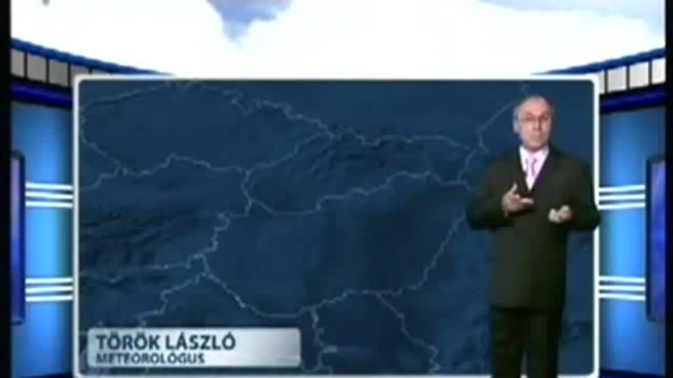 Időjárásjelentés 12 órakor