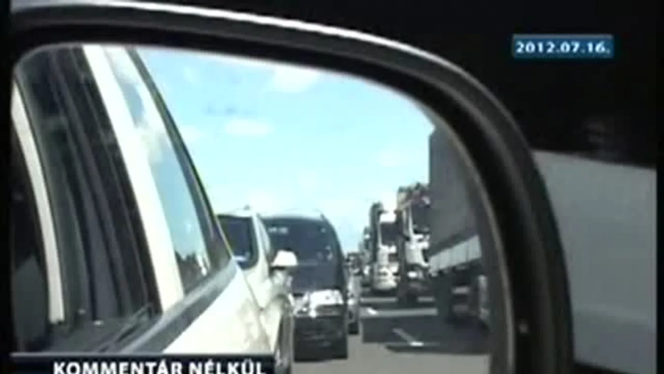 Tömeges ellenőrzés az M7-esen