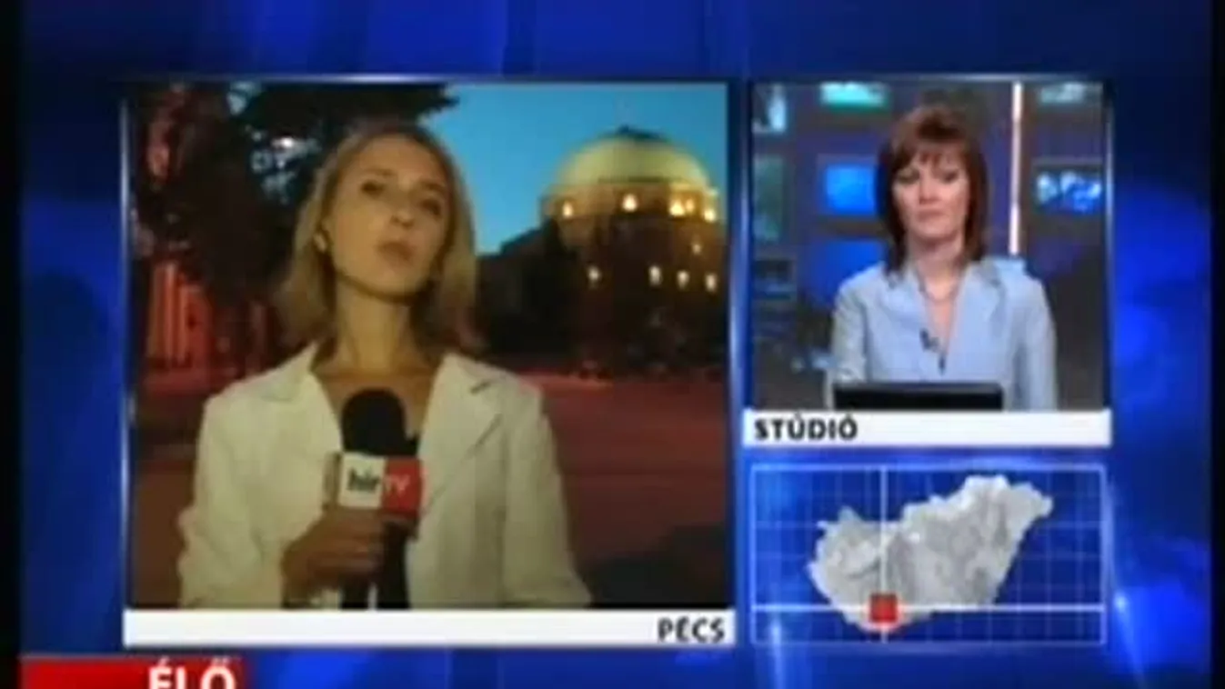 Bejelentkezés Pécsről 21 órakor