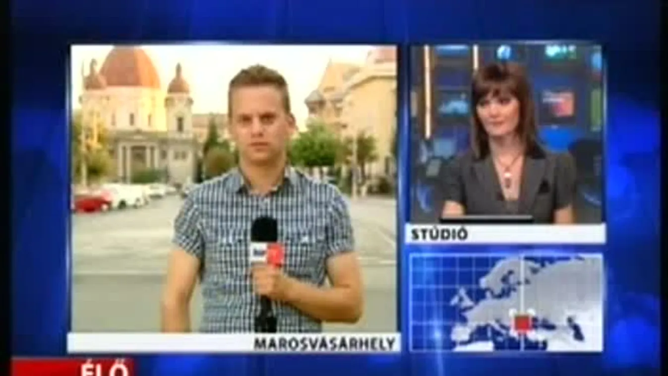Tudósítás Marosvásárhelyről – este 7 óra