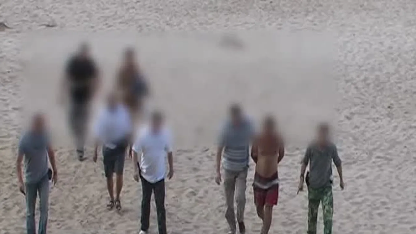 Strandon fogták el a bankrablót