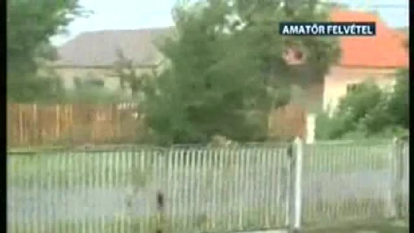 Lecsapott a vihar Budapestre