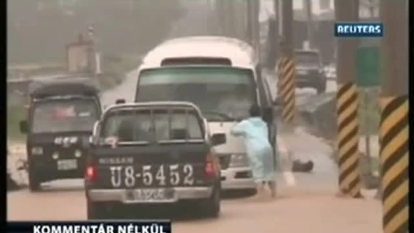 A Tembin tájfun pusztított Tajvanon