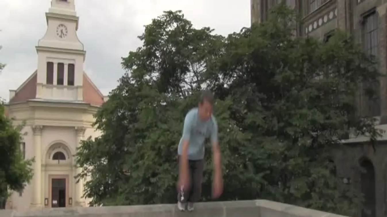 Parkour - Félelem nélkül nincs fejlődés