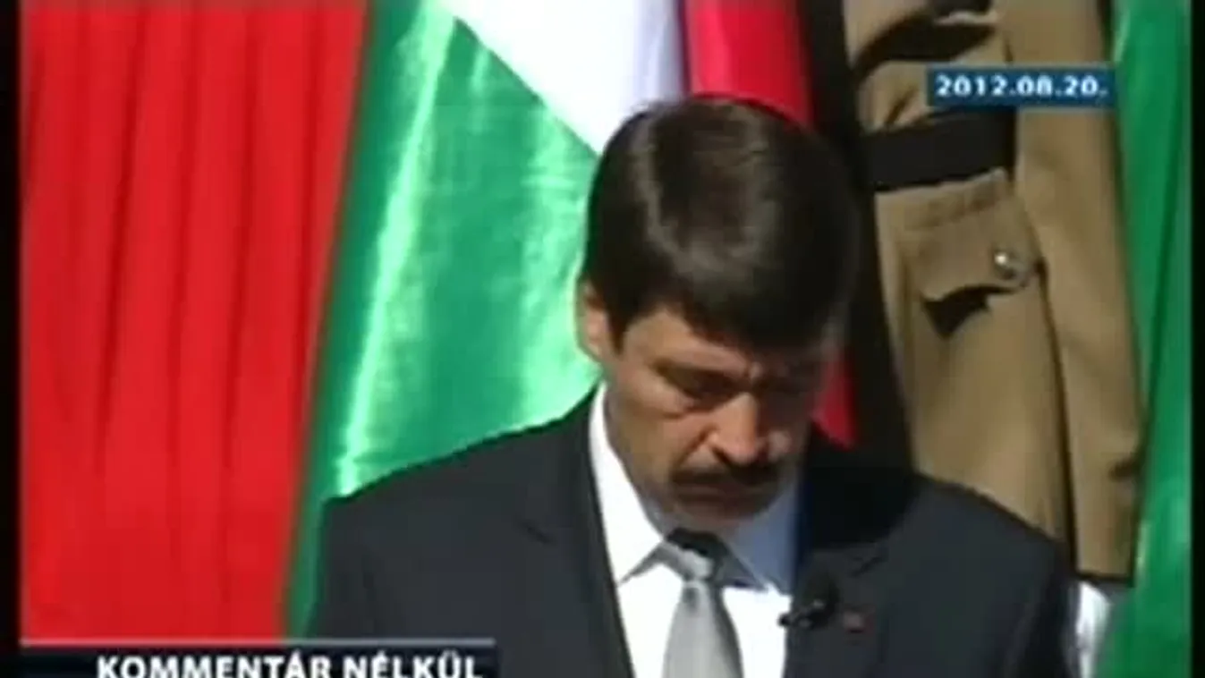 Áder János köztársasági elnök ünnepi beszéde