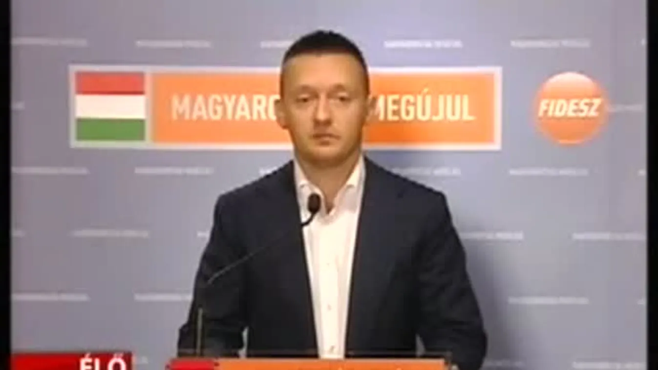 Rogán: Kiállunk a terv mellett