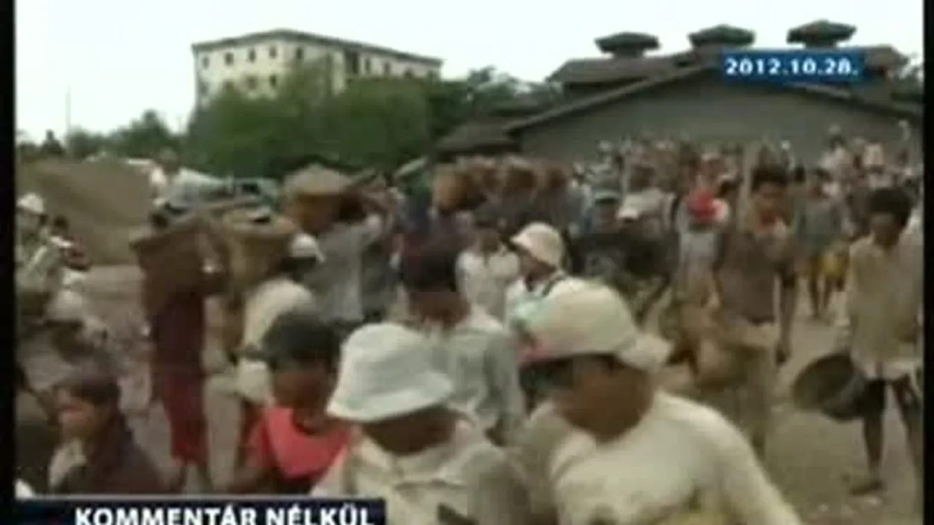 Gyerekmunkások Mianmarban